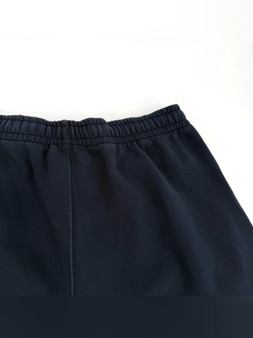 Lacoste Shorts Mens Size XXL Navy Blue Taped Logo Side Seam Crocodile 8in Inseam